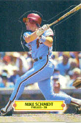 1988 Donruss Pop-Ups Baseball Cards    017      Mike Schmidt